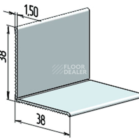 Плинтус Гибкий плинтус (плинтусная лента) Jl 38x38 JL 38x38 фото 1 | FLOORDEALER
